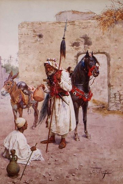 Den gamle krigers anmodning af Giulio Rosati