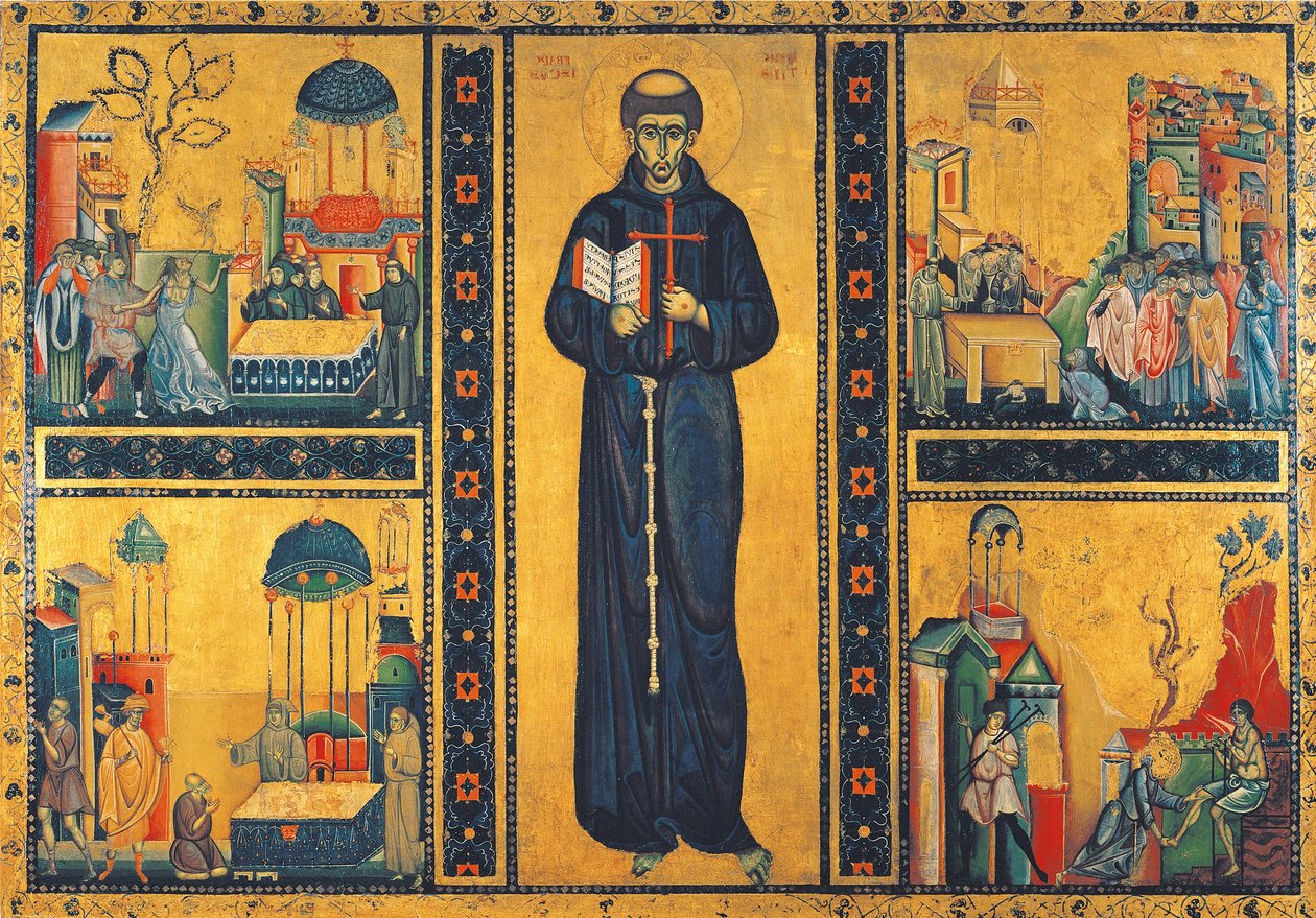 St Francis og hans livs historier af Giunta Pisano