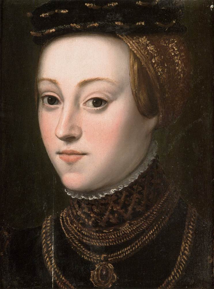Buste af en datter af Ferdinand I af Giuseppe Arcimboldo