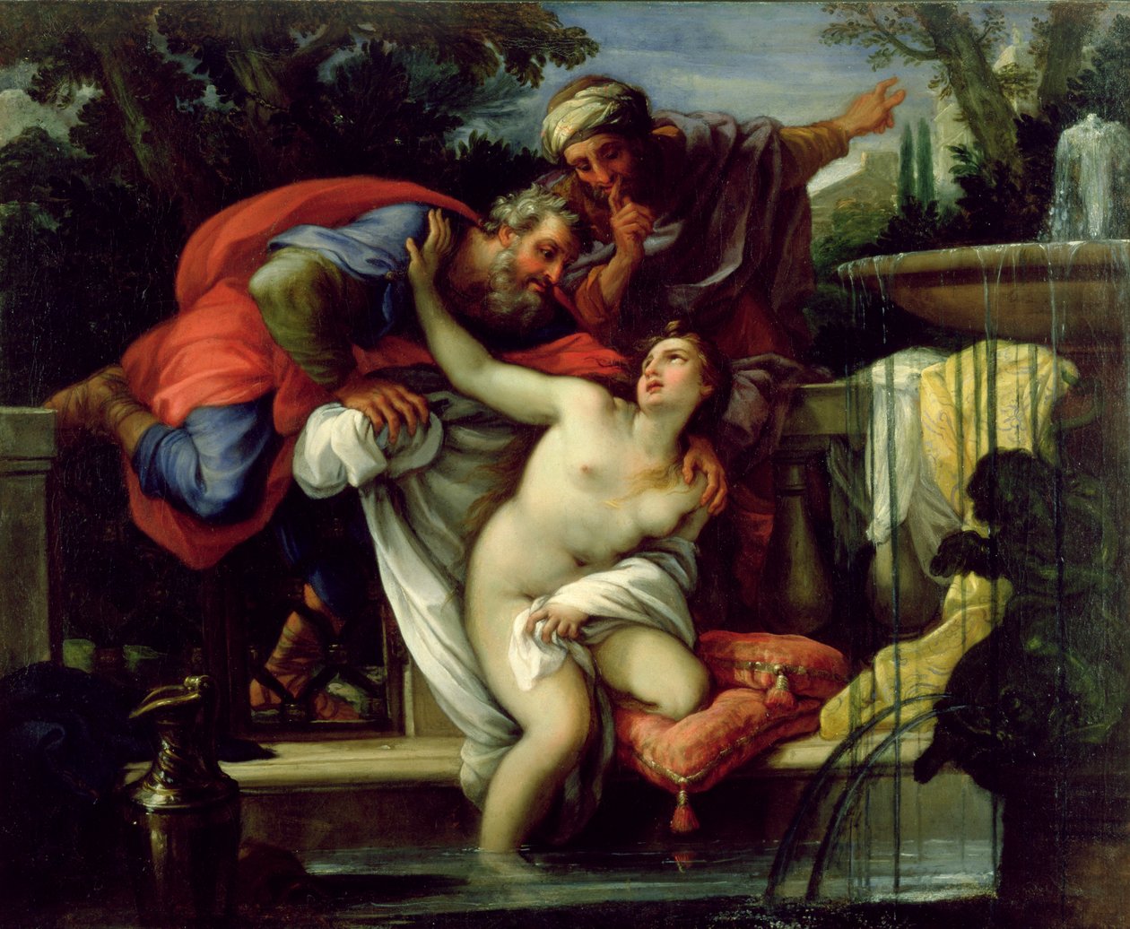 Susanna og de ældste af Giuseppe Bartolomeo Chiari