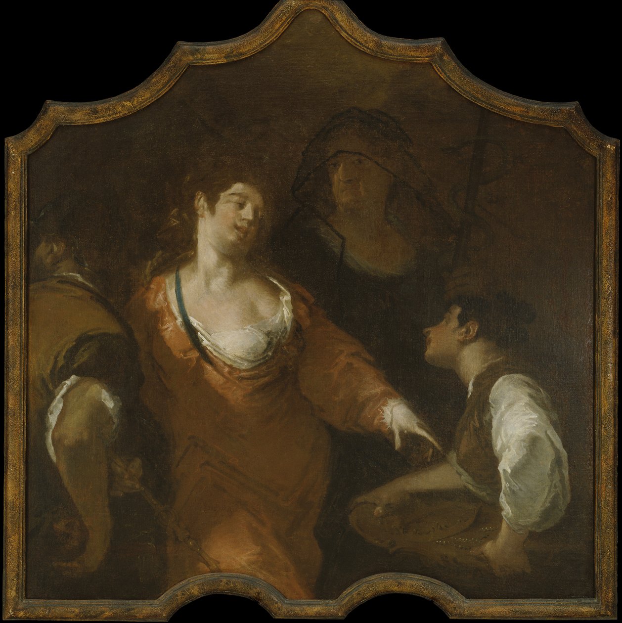 Allegori om fred, ca.1750 af Giuseppe Bazzani