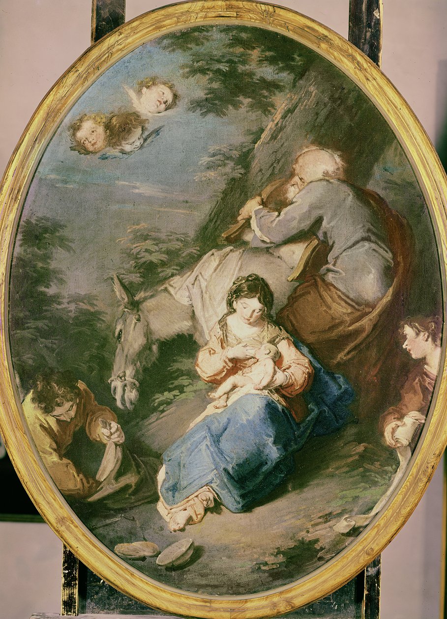 Hvil under flyvningen til Egypten, ca. 1740