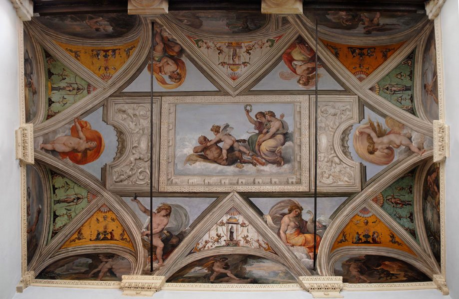 Loggia Orsini Love erobrer alt af Giuseppe Cesari
