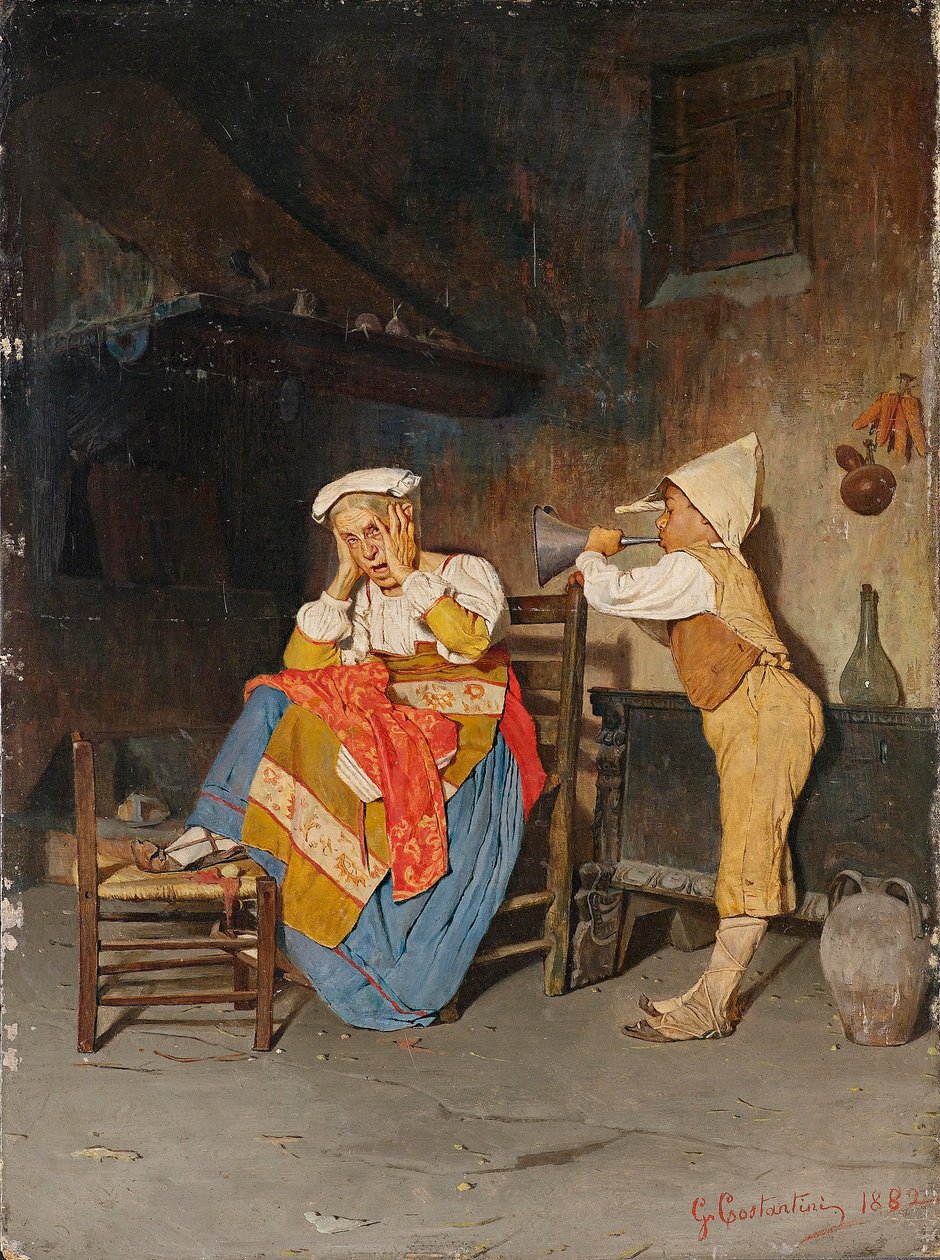 Den lille musiker af Giuseppe Costantini