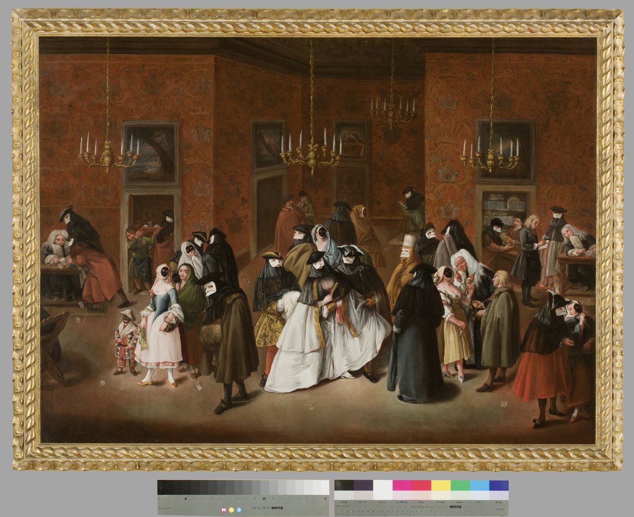 The Ridotto, ca. 1760 af Giuseppe Gobbis