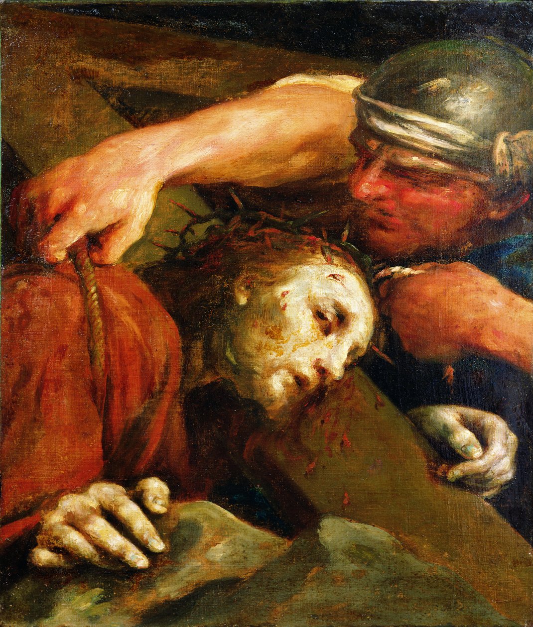 Kristus bærer korset af Giuseppe Maria Crespi