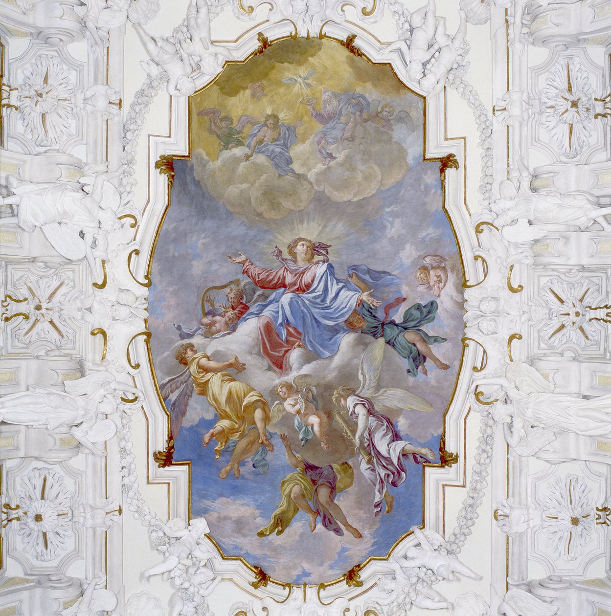 Jomfru Marias himmelfart af Giuseppe Procaccini