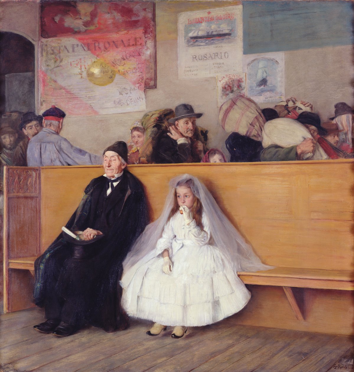 På stationen af Giuseppe Ricci