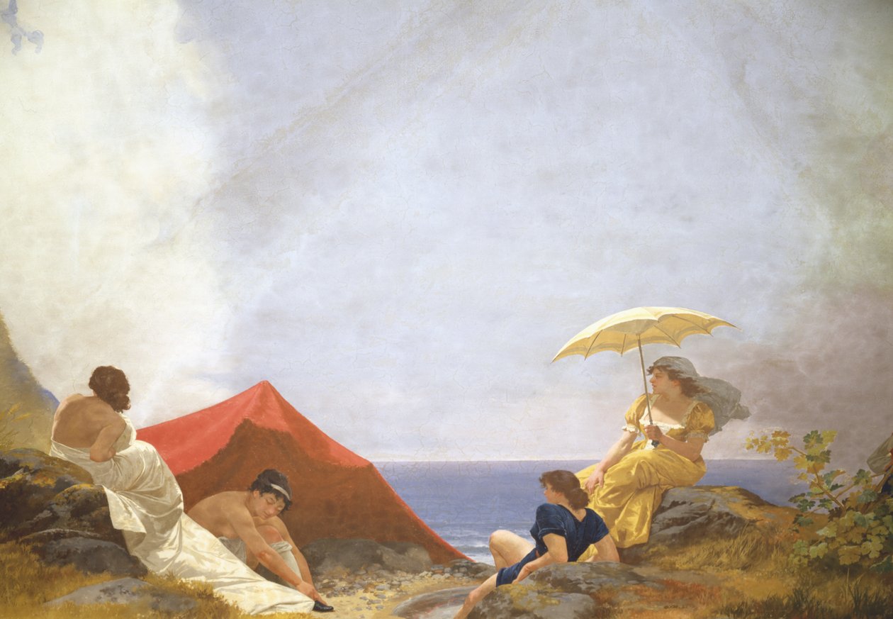 Sommer, slutningen af det 19. århundrede af Giuseppe Sciuti