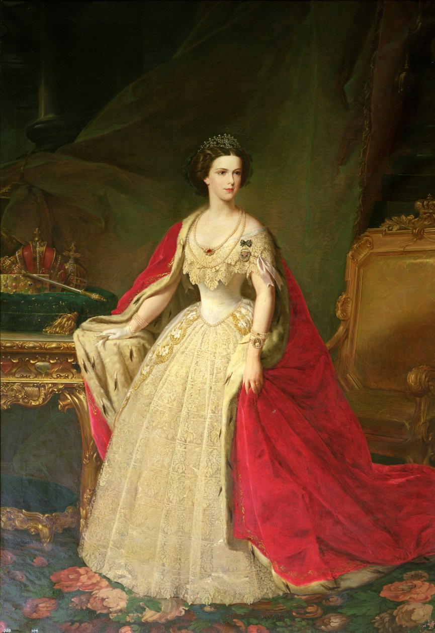 Kejserinde Elizabeth (1837-98) af Bayern af Giuseppe Sogni