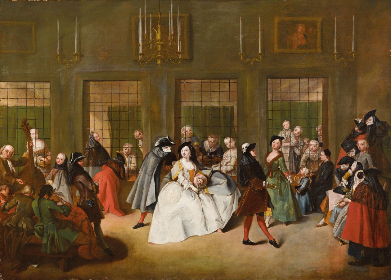 Das Parlatorium af Giuseppe de Gobbis
