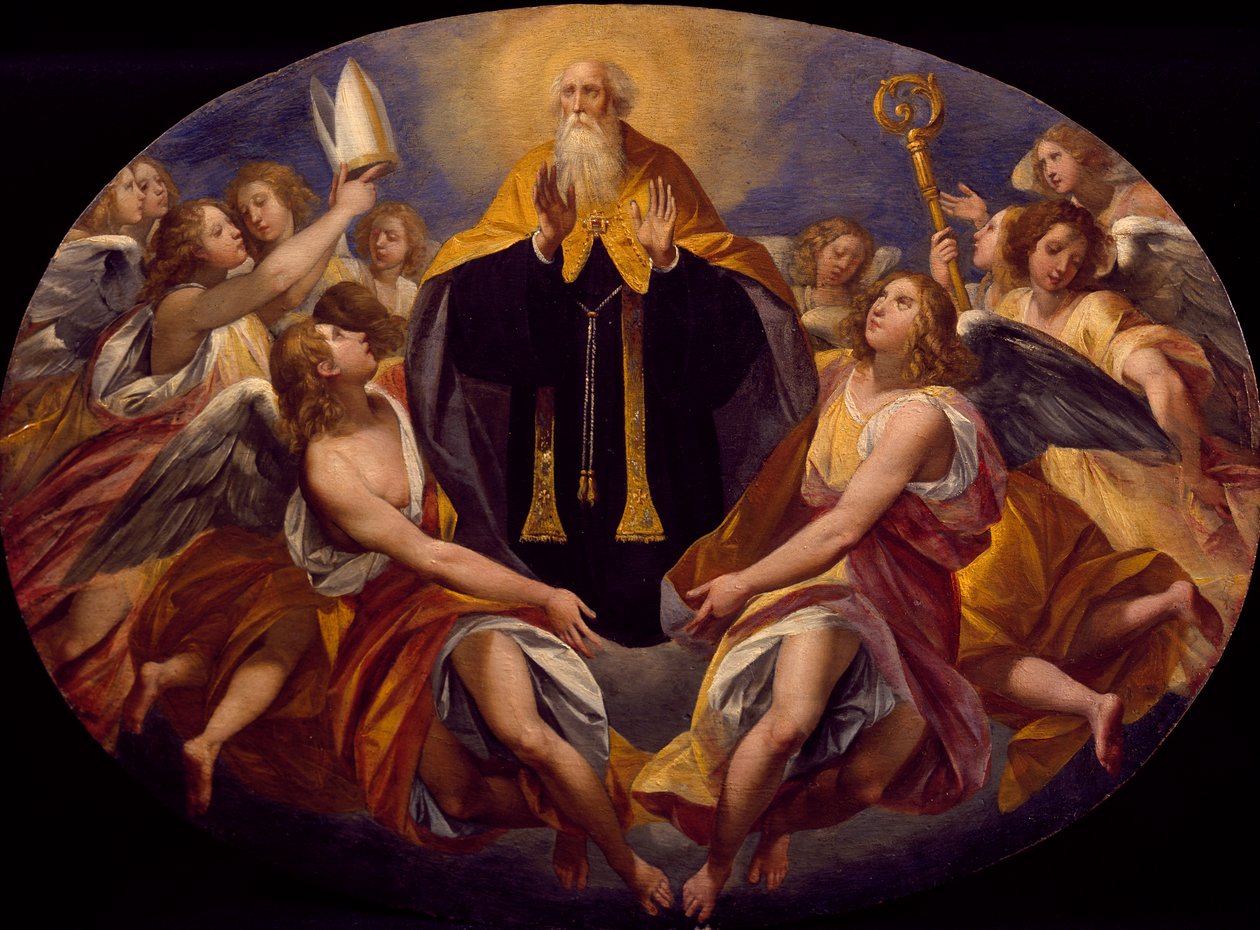 Sankt Benedikt i herlighed af Giuseppe Cesari (1568-1640) af Giuseppe Cesari