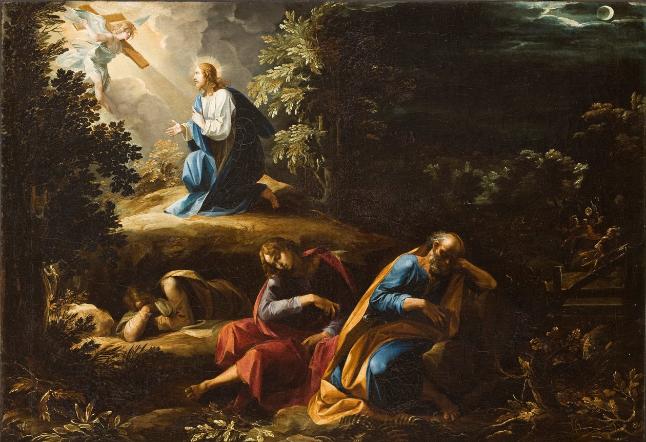 Kvalen i haven (Kristus på Oliebjerget) af Giuseppe Cesari