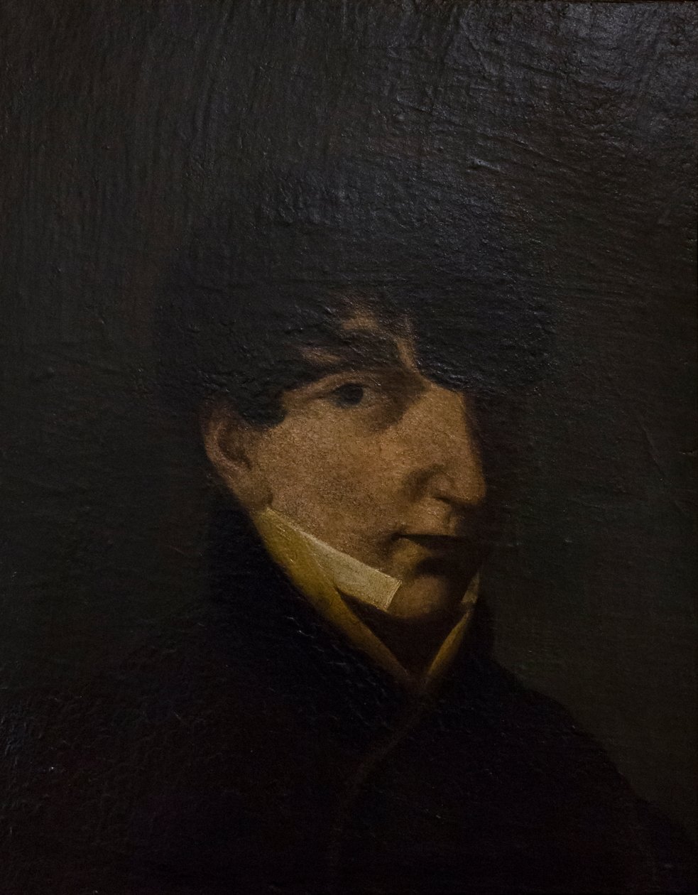 Selvportræt, tilskrevet Giuseppe Stuard (olie på lærred) af Giuseppe (attr. to) Stuard