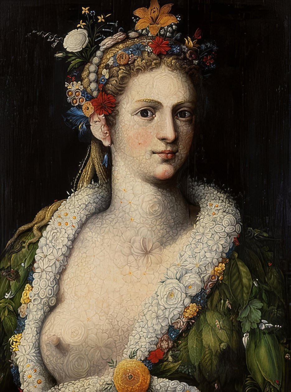 Den prostitueredes flora Um 1590 af Giuseppe Arcimboldo