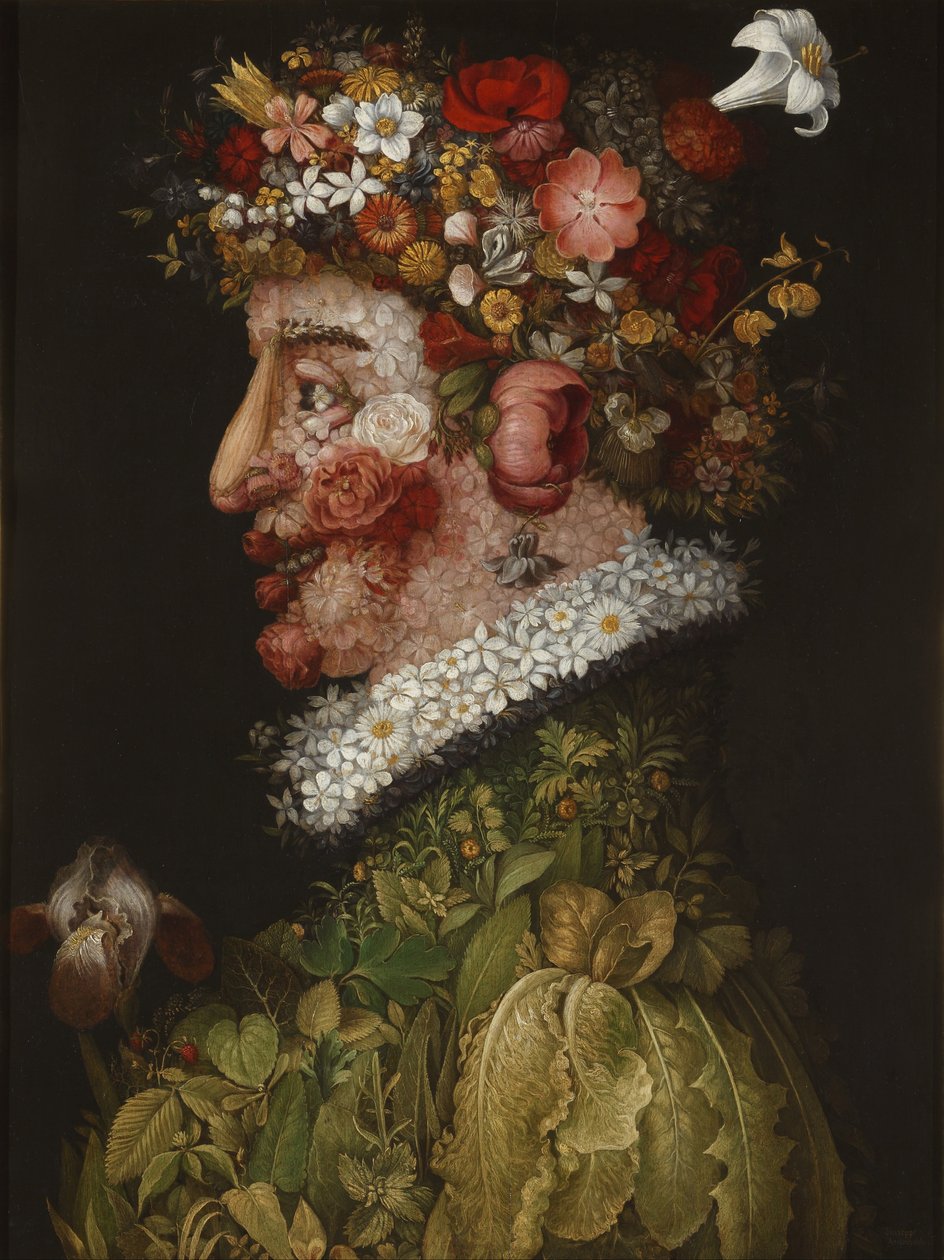 Forår Foråret af Giuseppe Arcimboldo