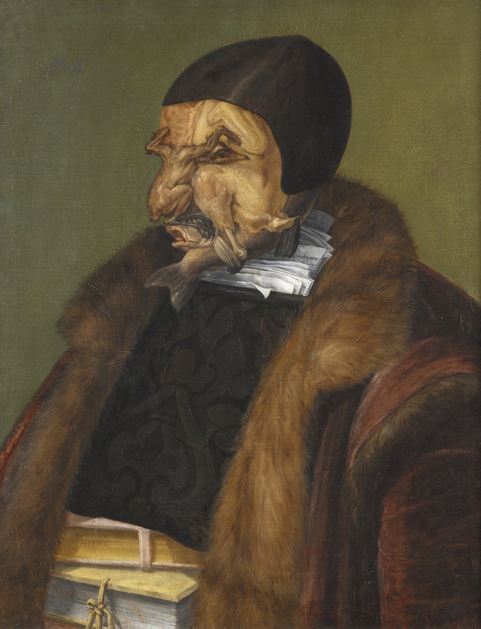 Advokaten, 1566 af Giuseppe Arcimboldo