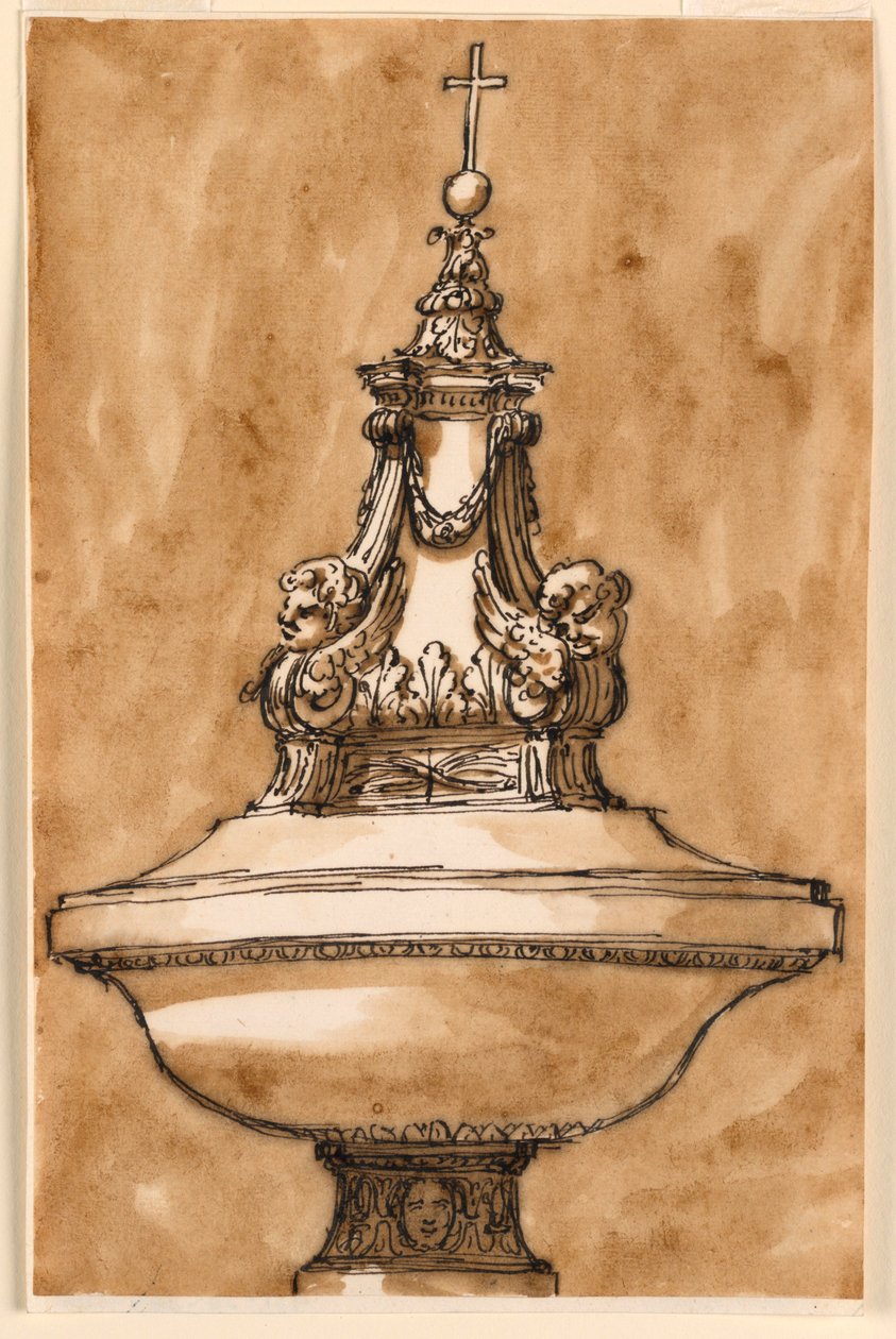 Døbefont af Giuseppe Barberi