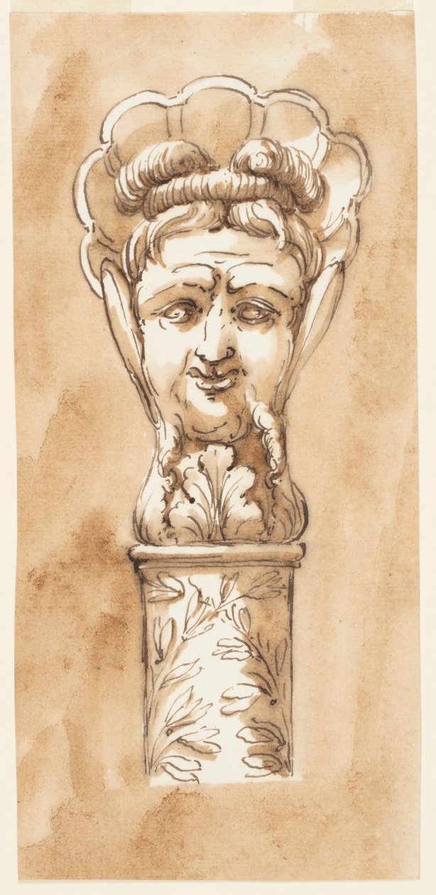 Hovedet af en vandrestav af Giuseppe Barberi