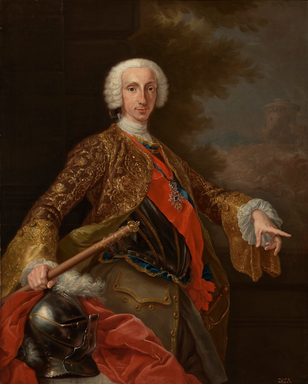 Portræt af Charles (Carlos) III (1716-1788), roi d