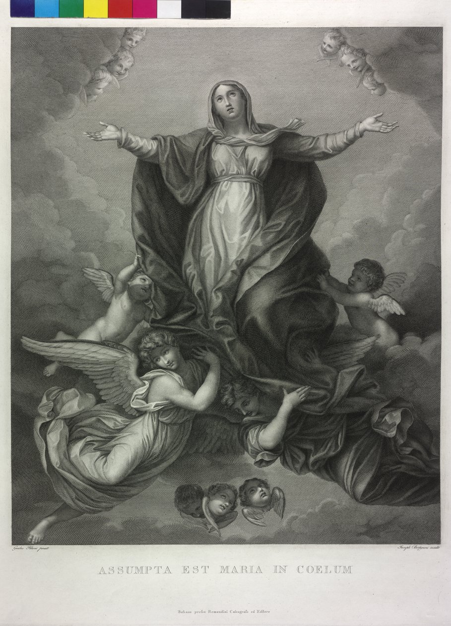 Himmelfart af den hellige jomfru Maria af Giuseppe Bortignoni
