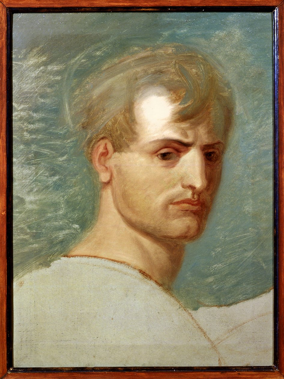 Portræt af Napoleon Bonaparte (olie på lærred) af Giuseppe Bossi