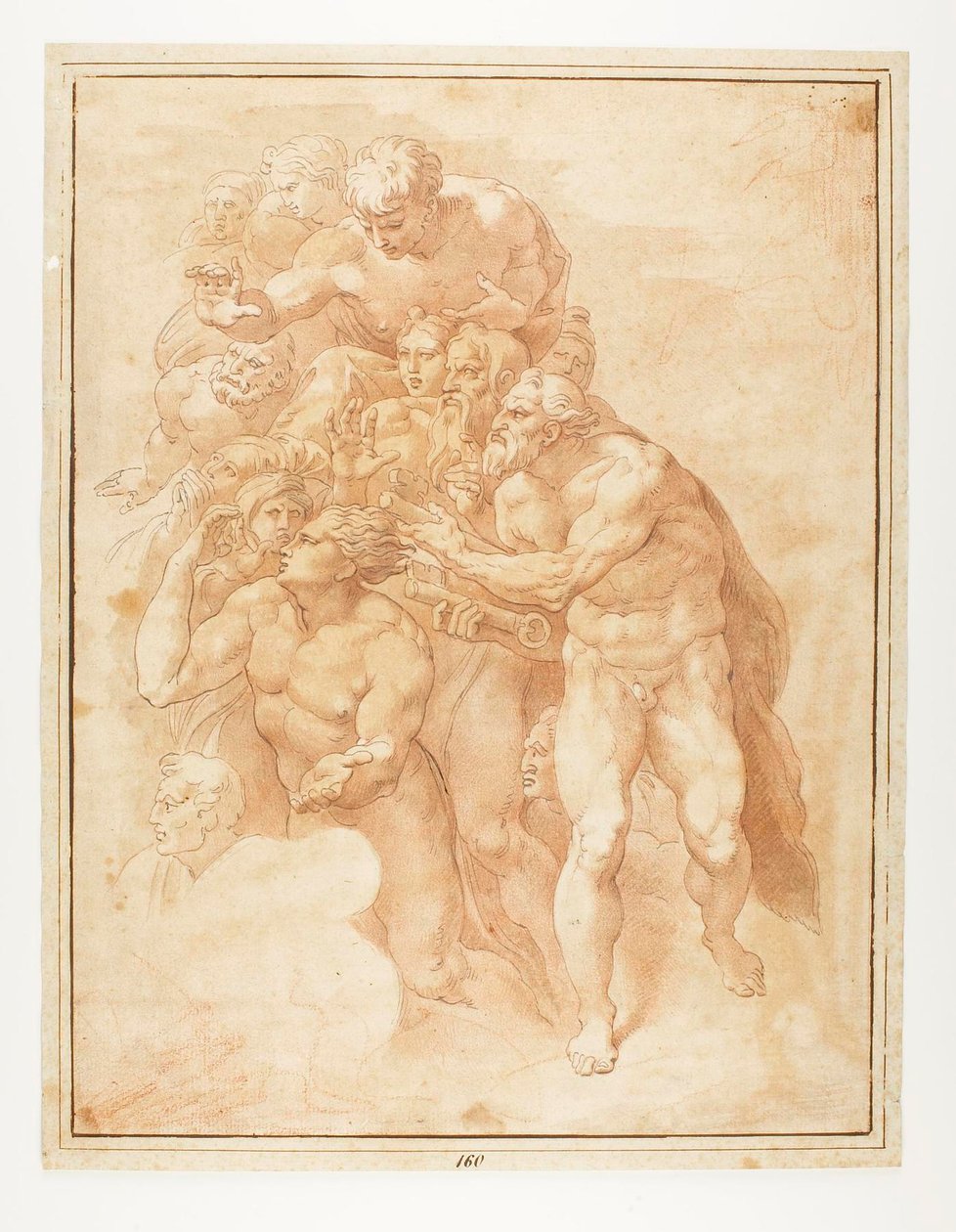 St. Peter, Adam und andere Heilige af Giuseppe Cades