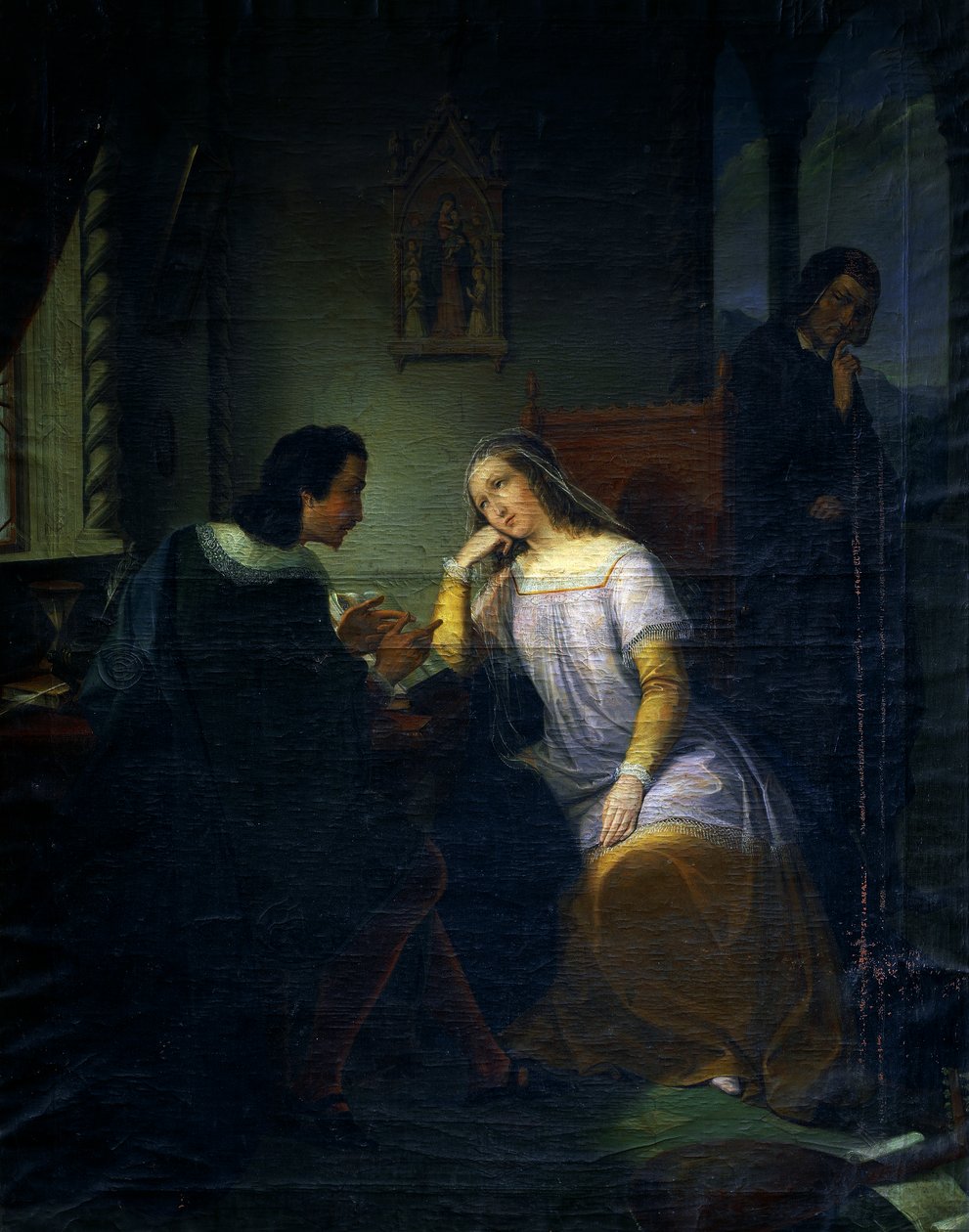 Abelard og Heloise af Giuseppe Calzi