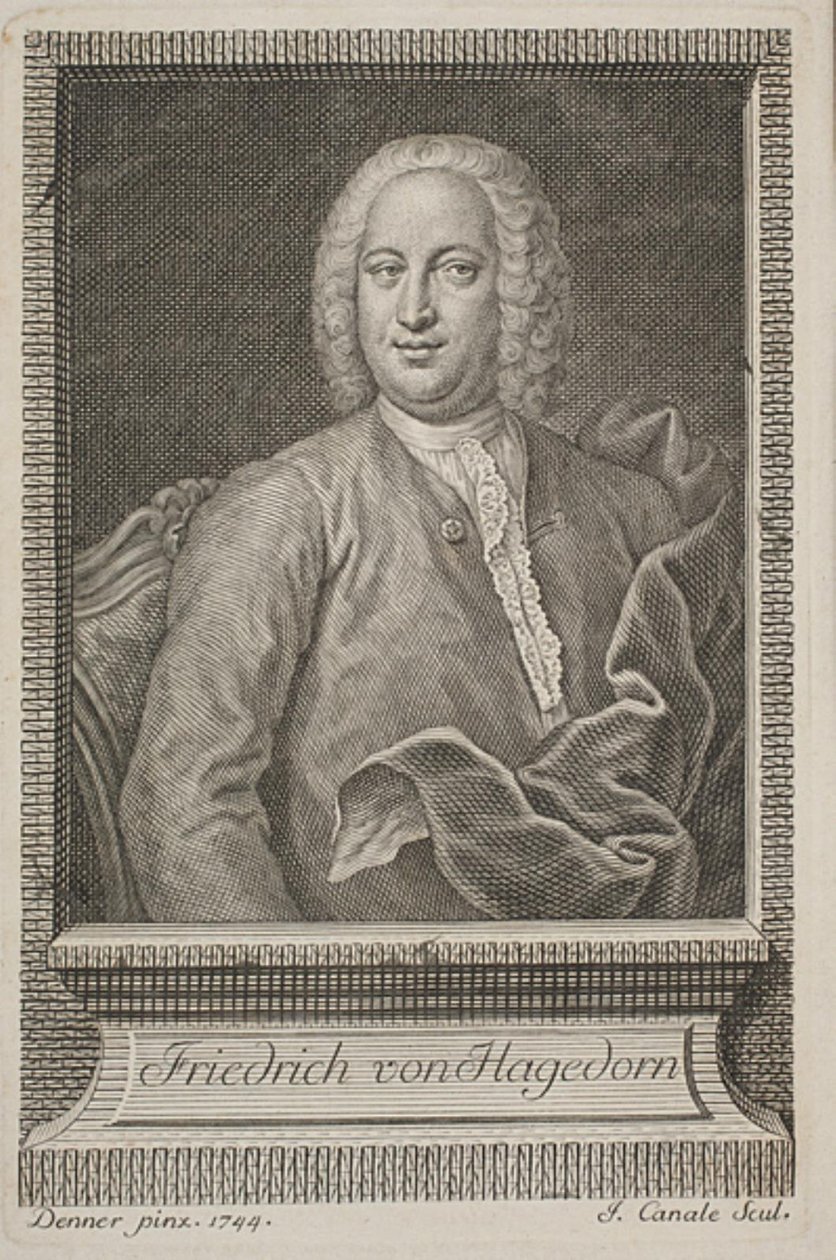 Friedrich von Hagedorn af Giuseppe Canale