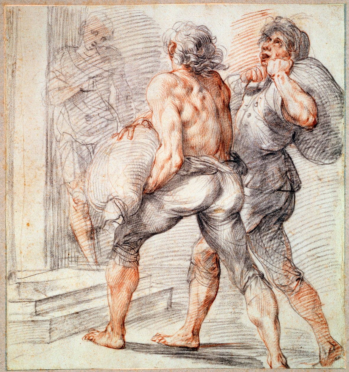Studie af skatteopkrævere, 1591-1593. af Giuseppe Cesari