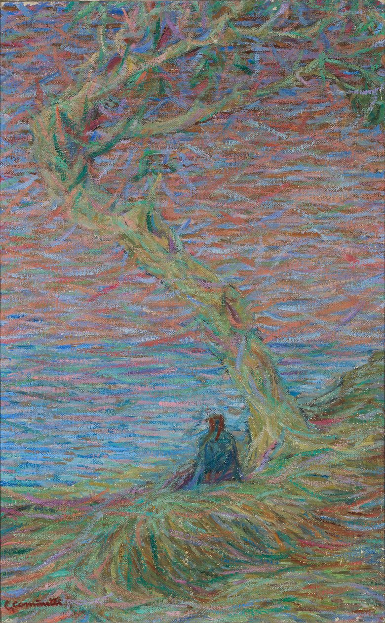 Ensomhed, c.1915 af Giuseppe Cominetti