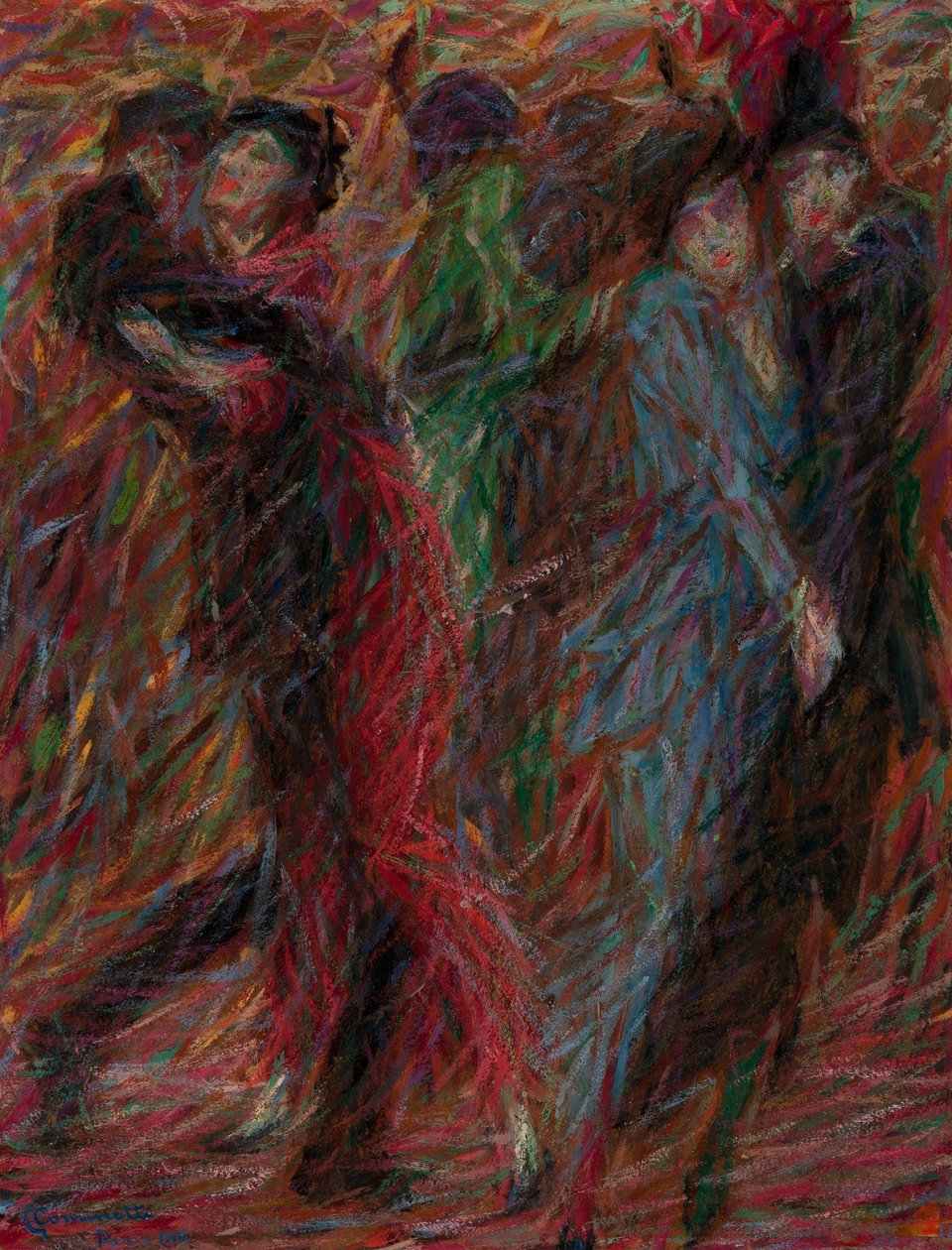 Tango, 1914. af Giuseppe Cominetti