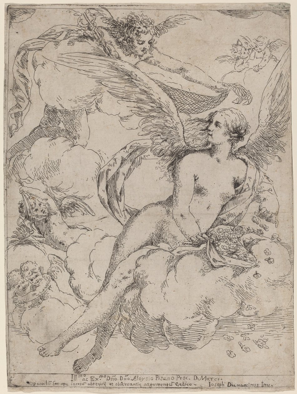 Flora og Merkur af Giuseppe Diamantini