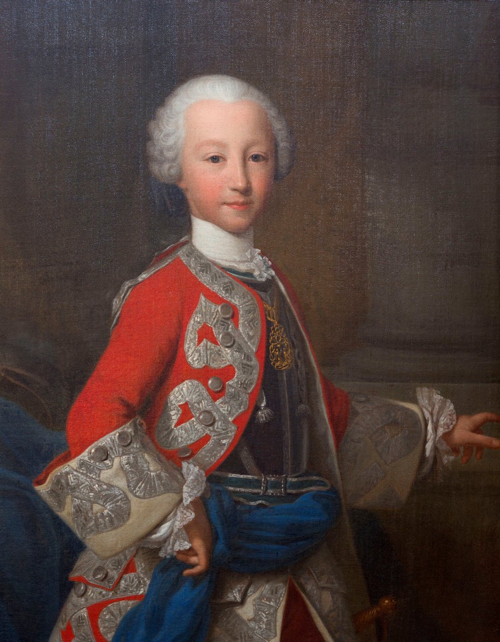Portræt af Charles Emmanuel IV af Sardinien, af Giuseppe Dupra (1703-1784), olie på lærred, 97, 8x79, 5 cm af Giuseppe Duprà