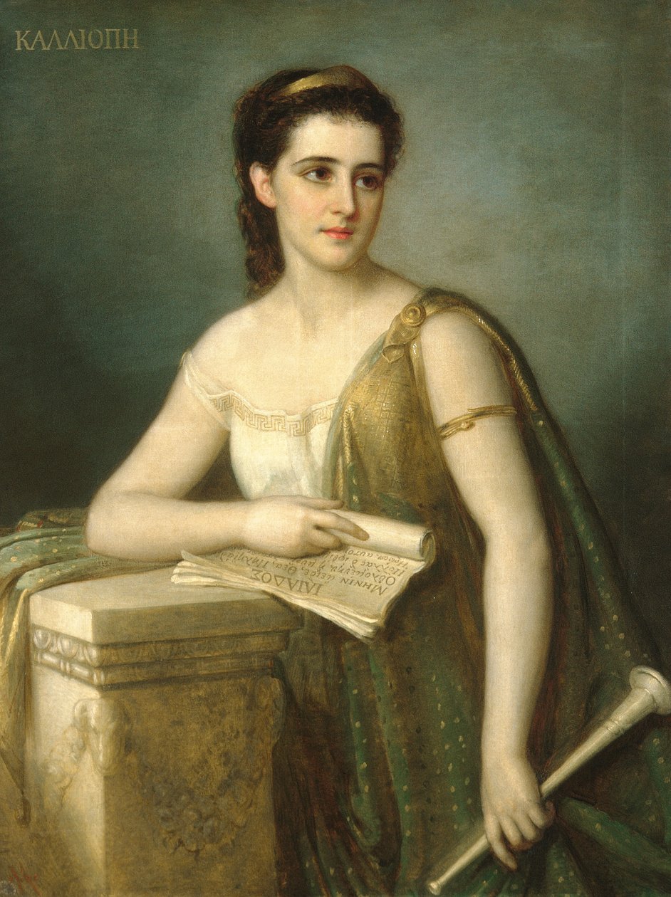 Calliope af Giuseppe Fagnani