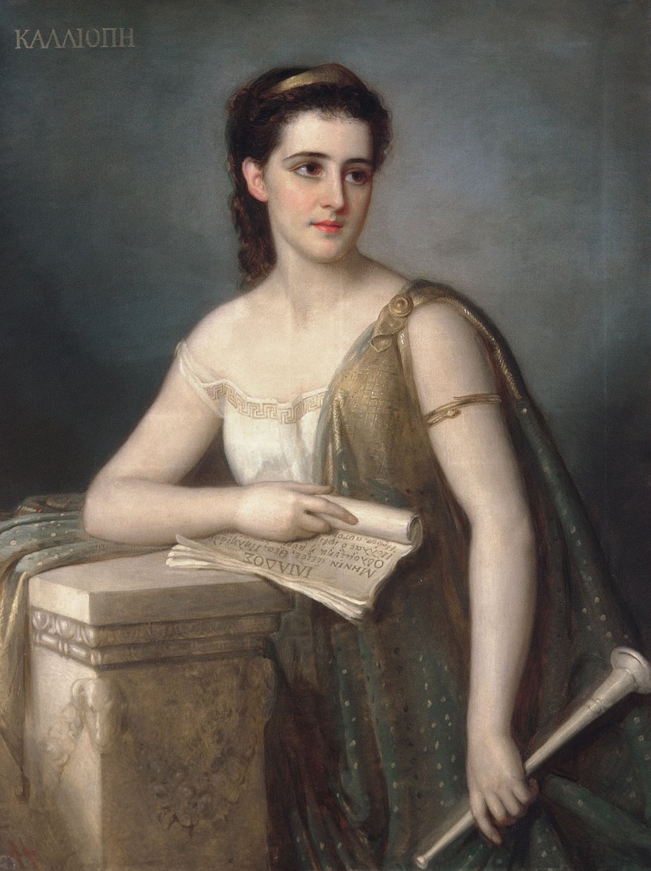 Calliope af Giuseppe Fagnani