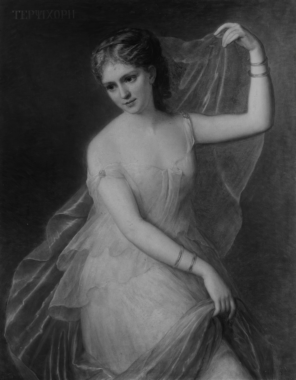 Terpsichore, 1869. af Giuseppe Fagnani