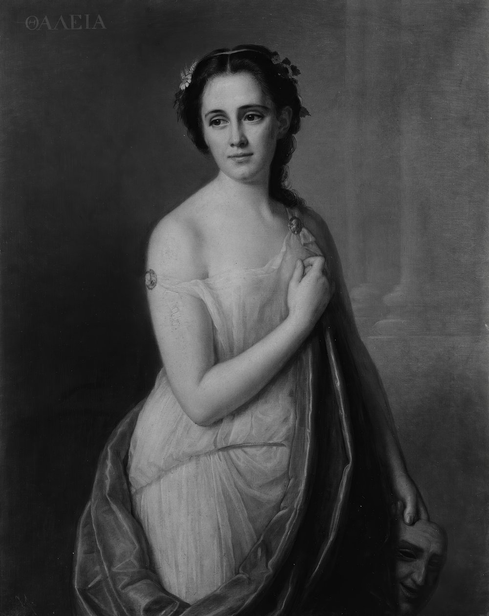Thalia, 1869. af Giuseppe Fagnani