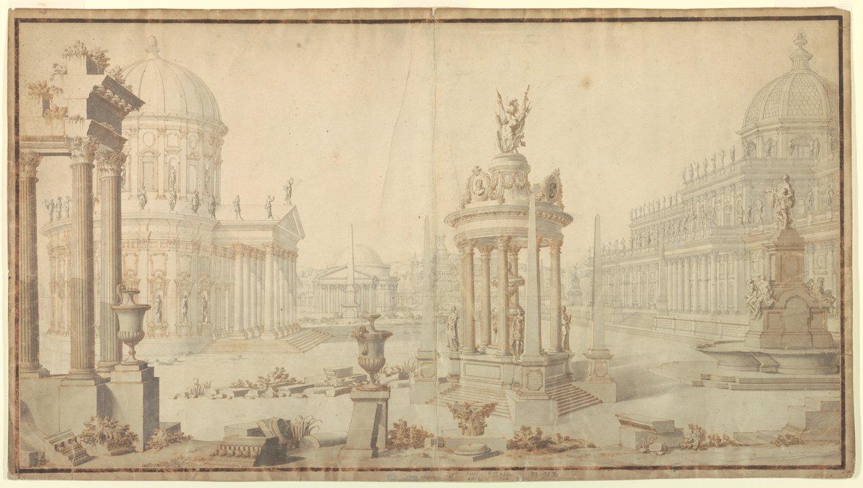 Scenedesign: Architectural Fantasy af Giuseppe Galli Bibiena