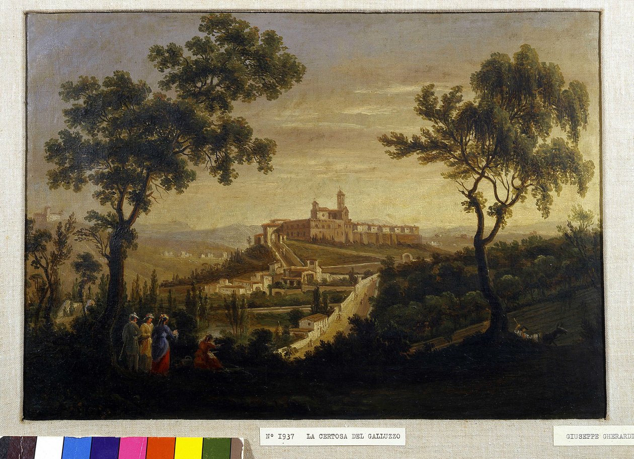 Certosa del Galluzzo (maleri) af Giuseppe Gherardi