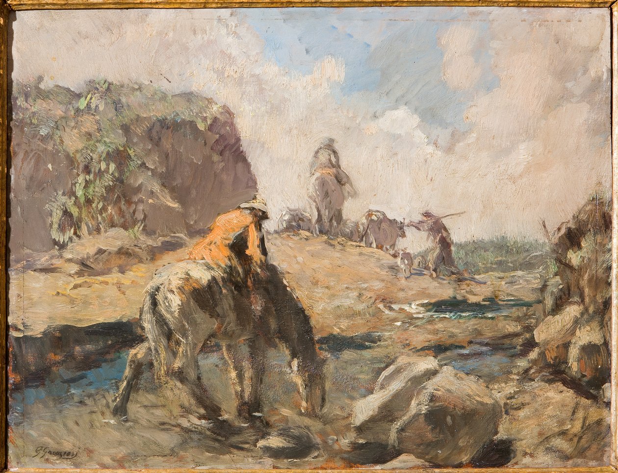 Ford (olie på krydsfiner) af Giuseppe Graziosi