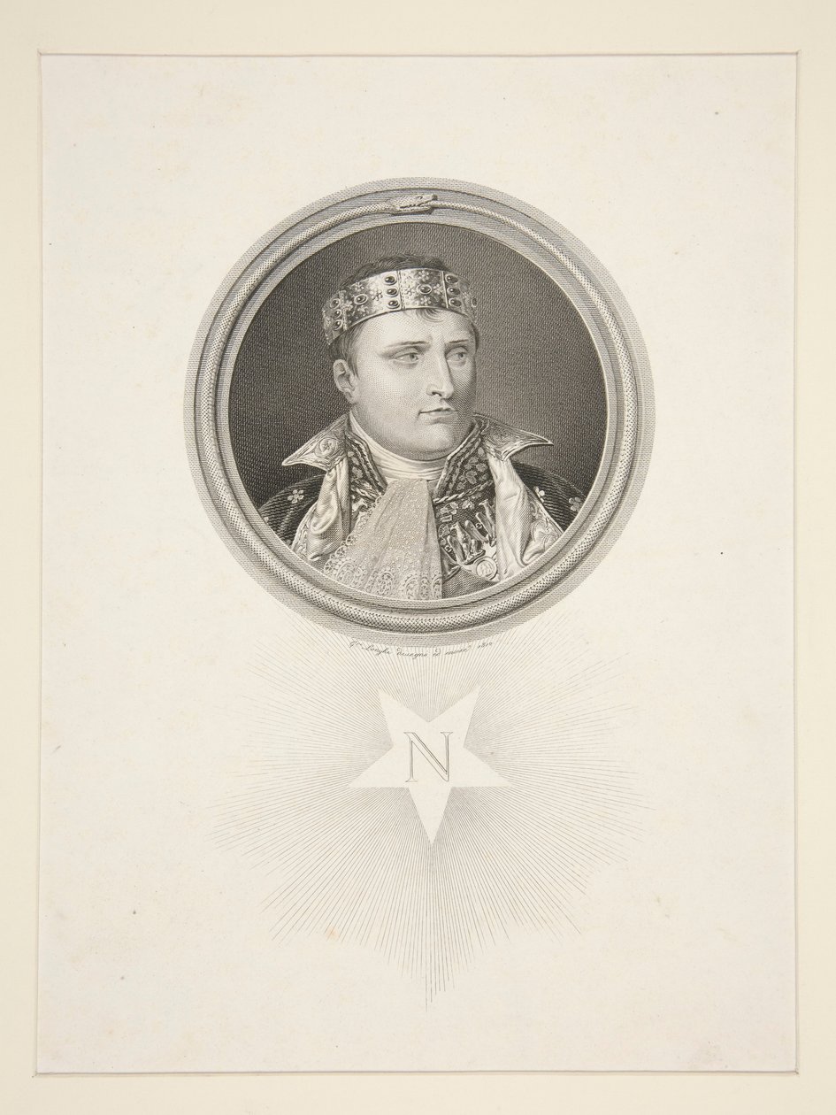 Napoleon som konge af Italien af Giuseppe Longhi