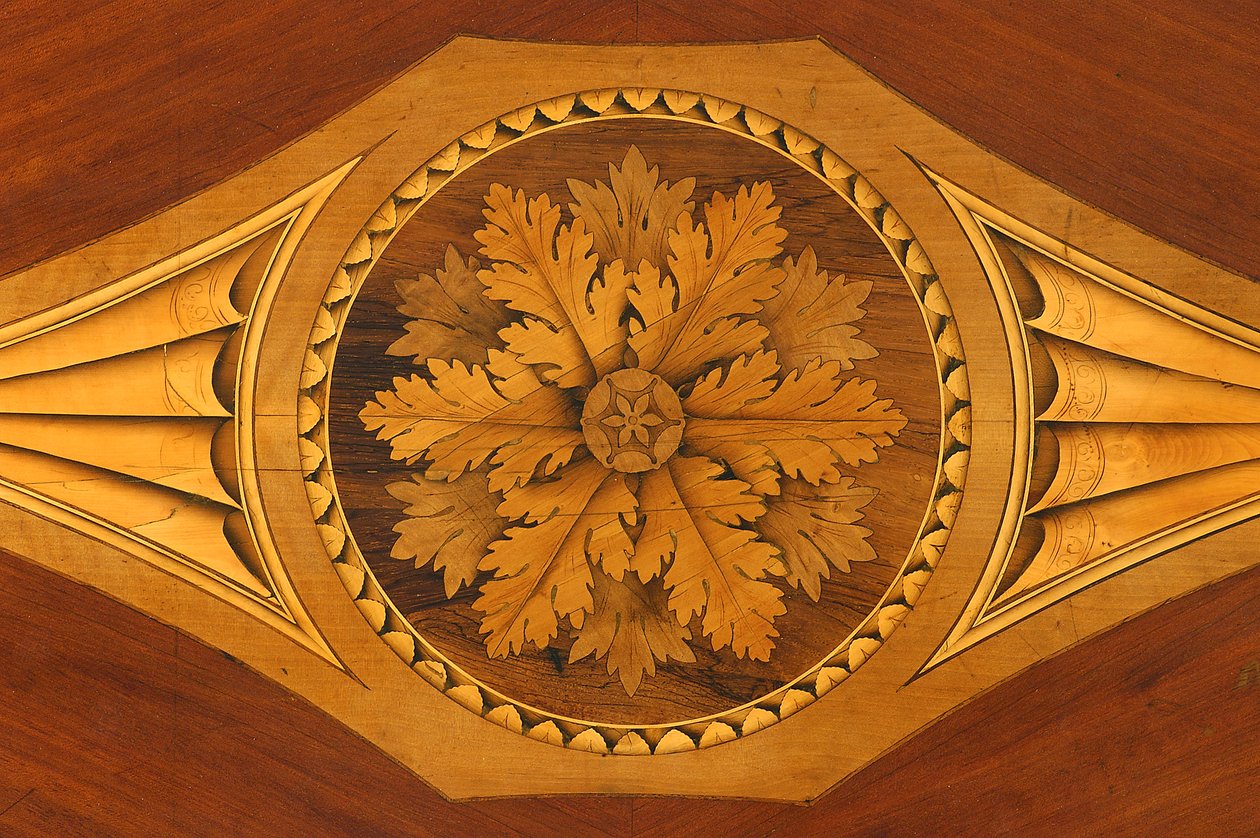 Detalje af en bordplade (træ) (detalje af 3498613) af Giuseppe Maggiolini
