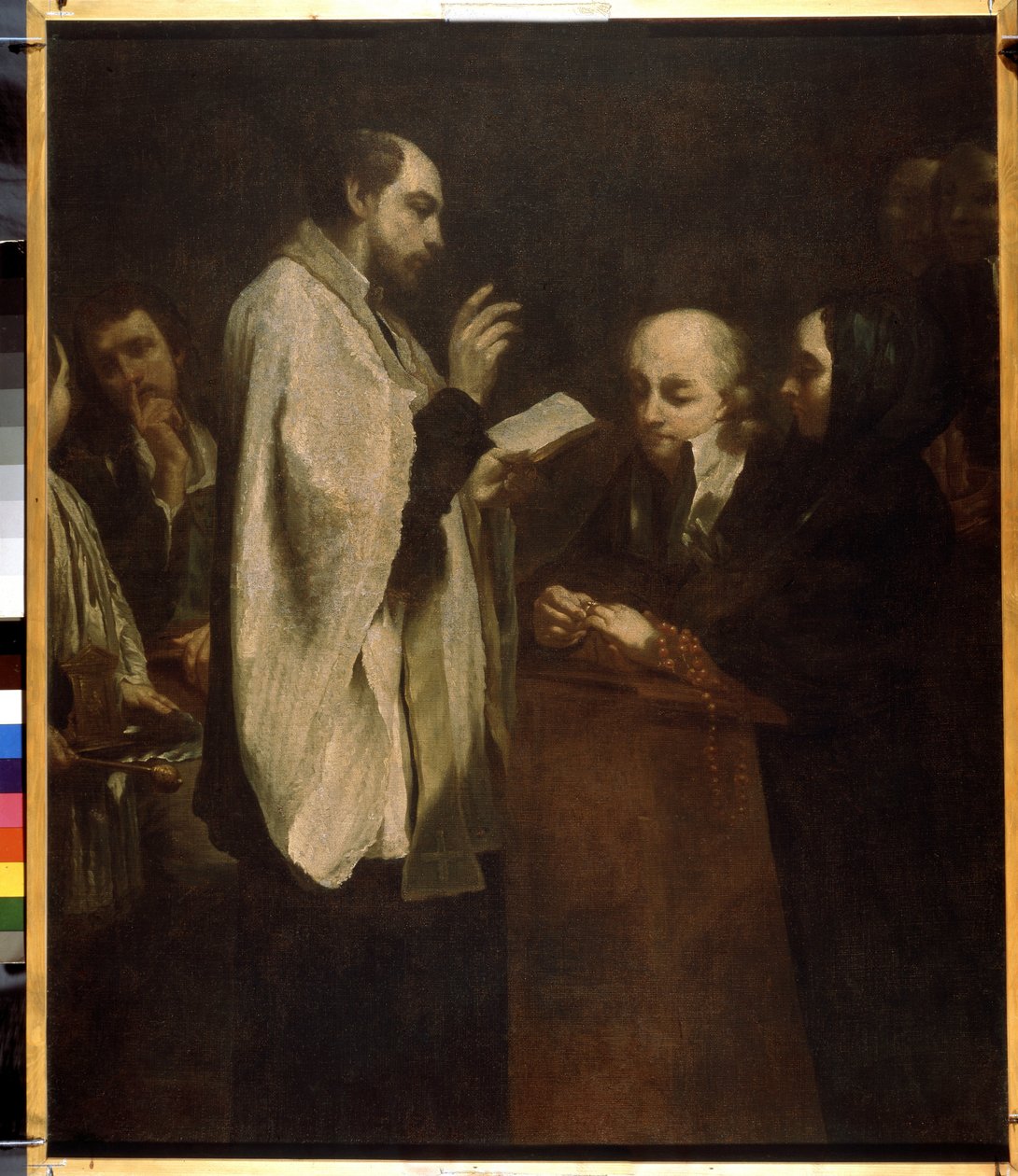 ""Brylluppet"" (Brylluppet) Maleri af Giuseppe Maria Crespi (1665-1747) omkring 1710 Eremitagemuseet, Sankt Petersborg (Saint-Petersburg) af Giuseppe Maria Crespi