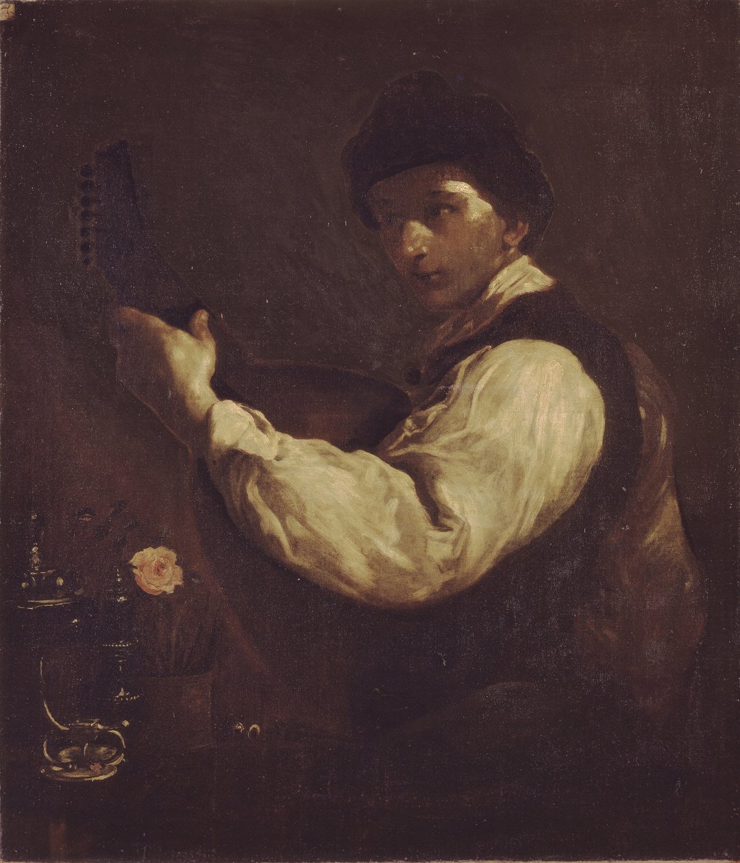 Lutespilleren af Giuseppe Maria Crespi