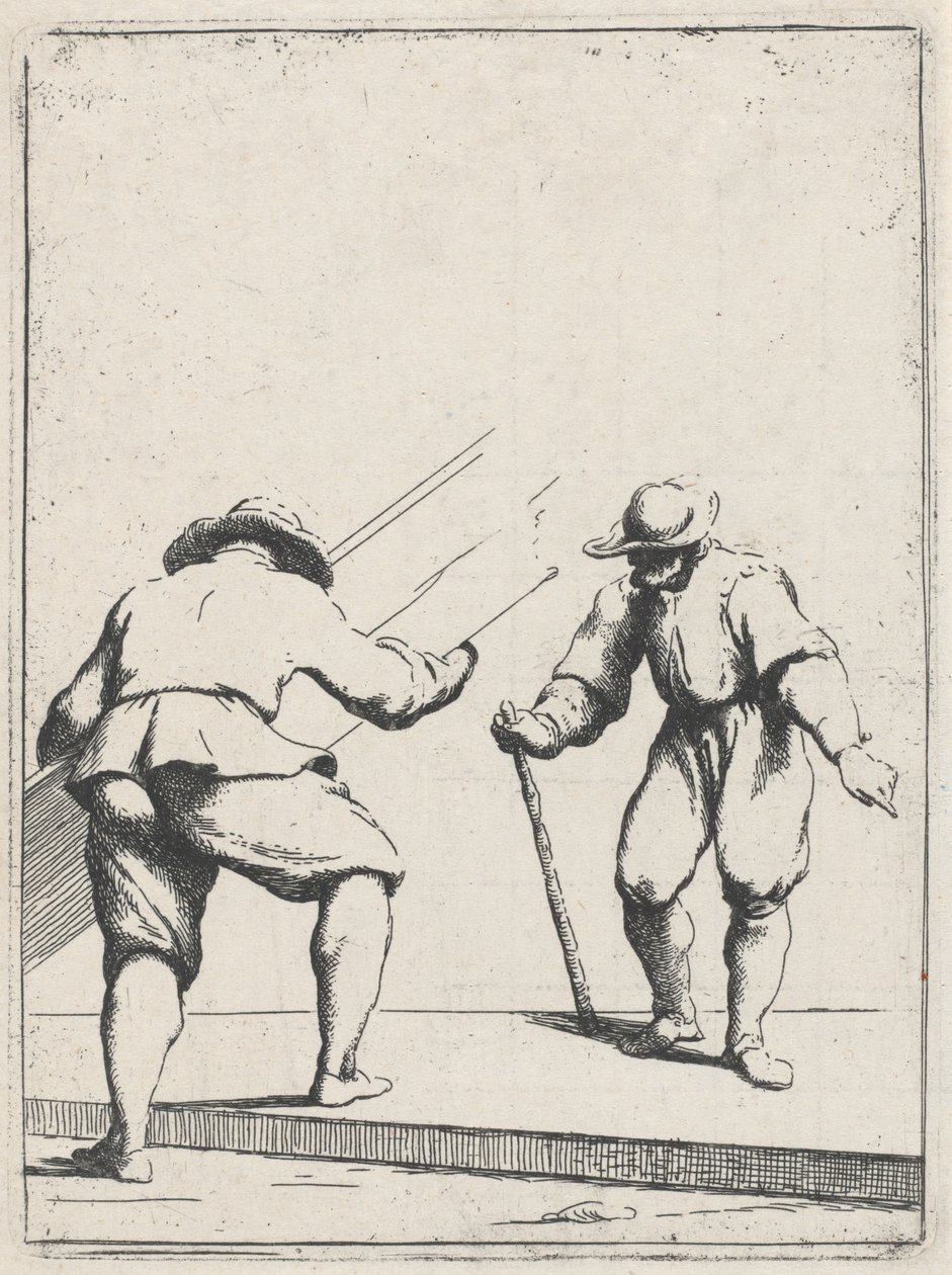To Bygherrer af Giuseppe Maria Crespi