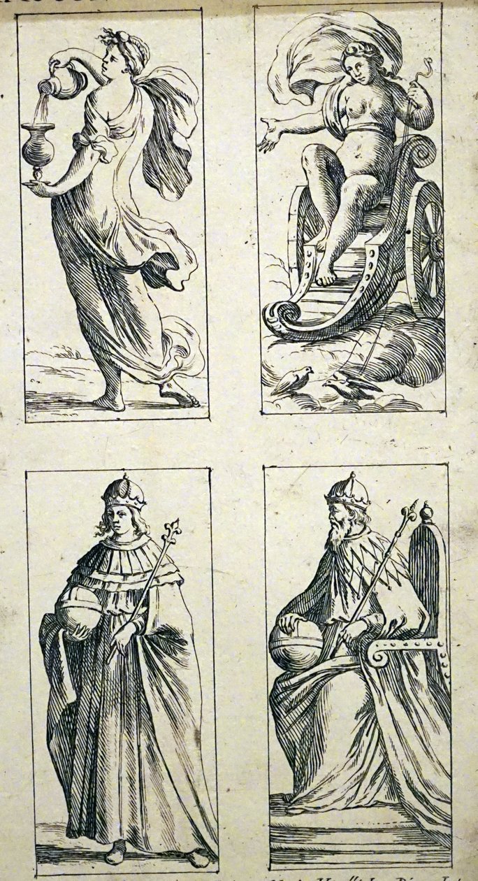 Tarotkort fra det 17. århundrede af Giuseppe Maria Mitelli af Giuseppe Maria Mitelli