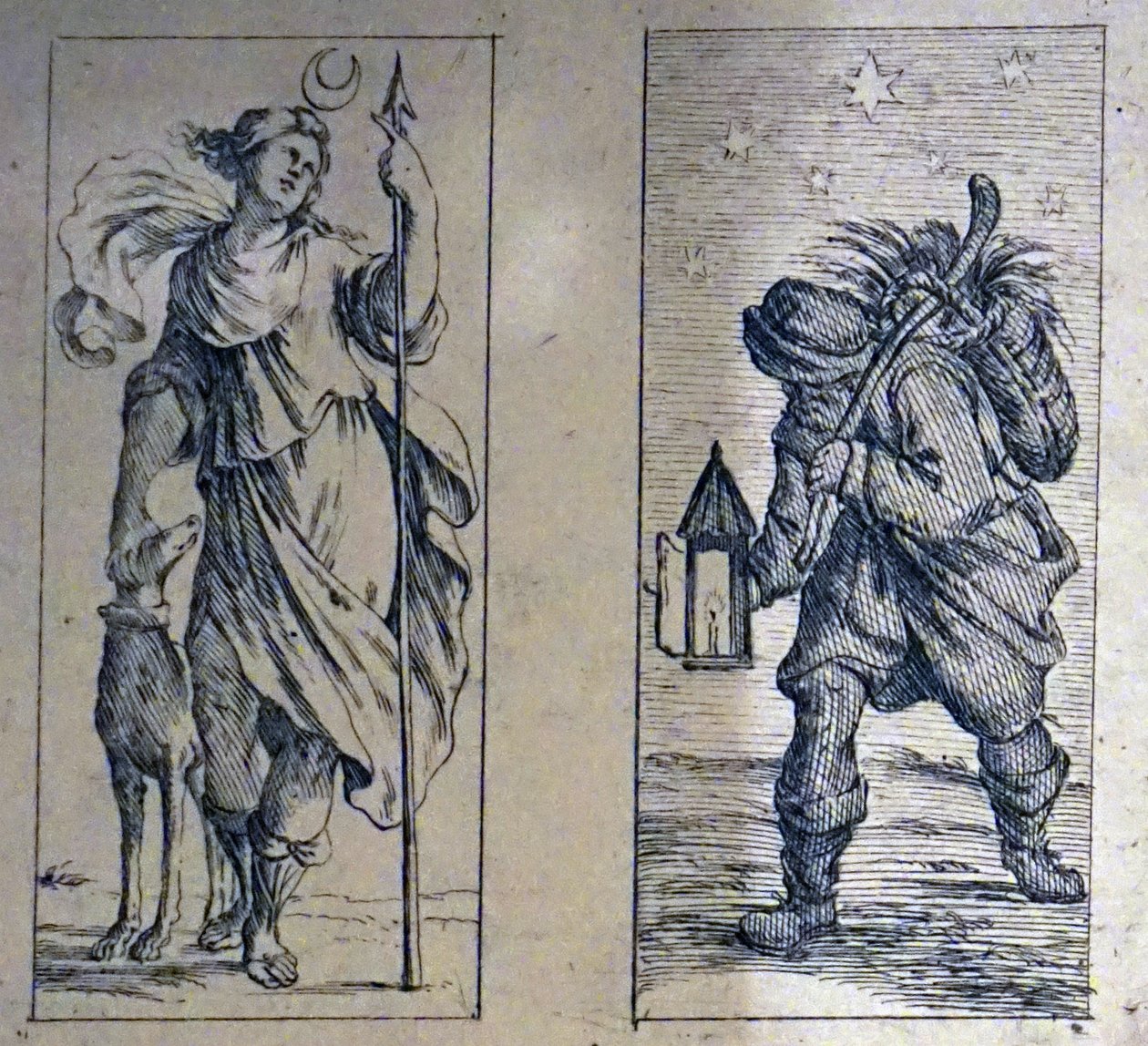Tarotkort fra det 17. århundrede af Giuseppe Maria Mitelli af Giuseppe Maria Mitelli