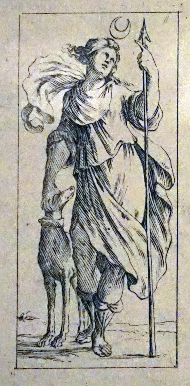 Tarotkort fra det 17. århundrede af Giuseppe Maria Mitelli af Giuseppe Maria Mitelli