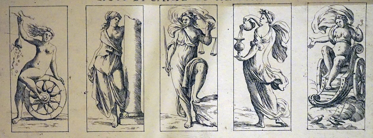Tarotkort fra det 17. århundrede af Giuseppe Maria Mitelli af Giuseppe Maria Mitelli